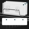 Stainless Steel Soap Bar Holder No Drilling Wall Mounted Adhesive Patch Kitchen Sponge Holder for Bathroom