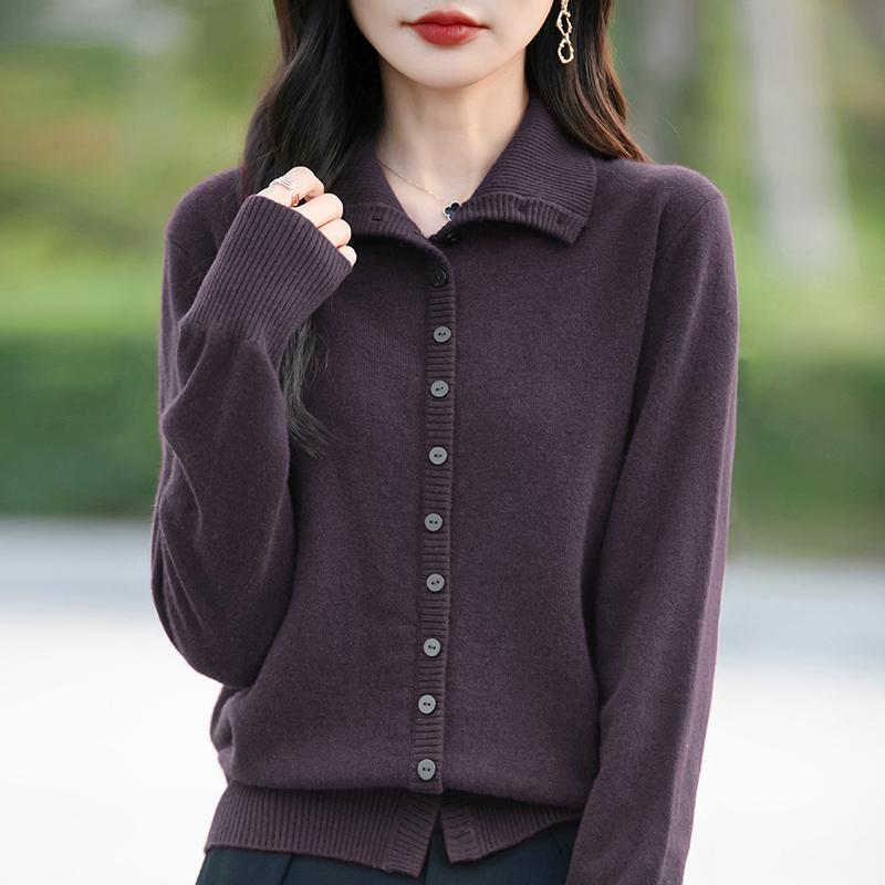 Женский легкий кардиган из 50% шерсти и 50% шелка Mulberry — универсальный трикотаж на все 4 сезона для комфорта и стиля в любое время года