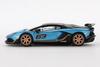 Sunrich MINI GT Lamborghini Aventador SVJ 63 Blue Aegir Completed (Right-Hand Drive)
