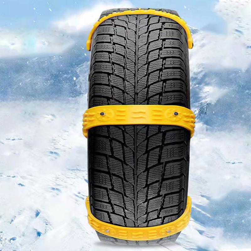 Цепи противоскольжения для автомобильных шин, тяжелые тяговые цепи, противоснежные цепи, 10 шт., тяговые цепи для грязи, автомобильные цепи противоскольжения для шин