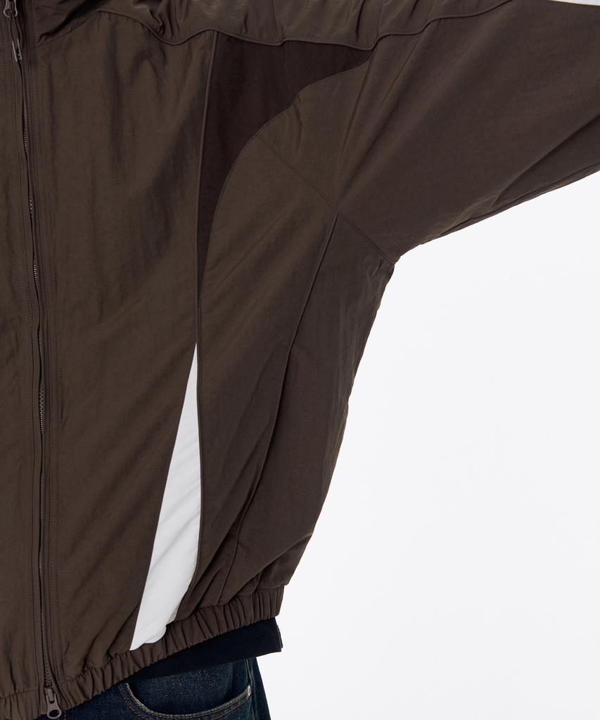 Musinsa Standard Oversized Retro Track Jacket [Brown]