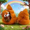 Плюшевая игрушка Утка Панда с мягким наполнителем из полипропиленового хлопка для детей и взрослых Идея для подарка