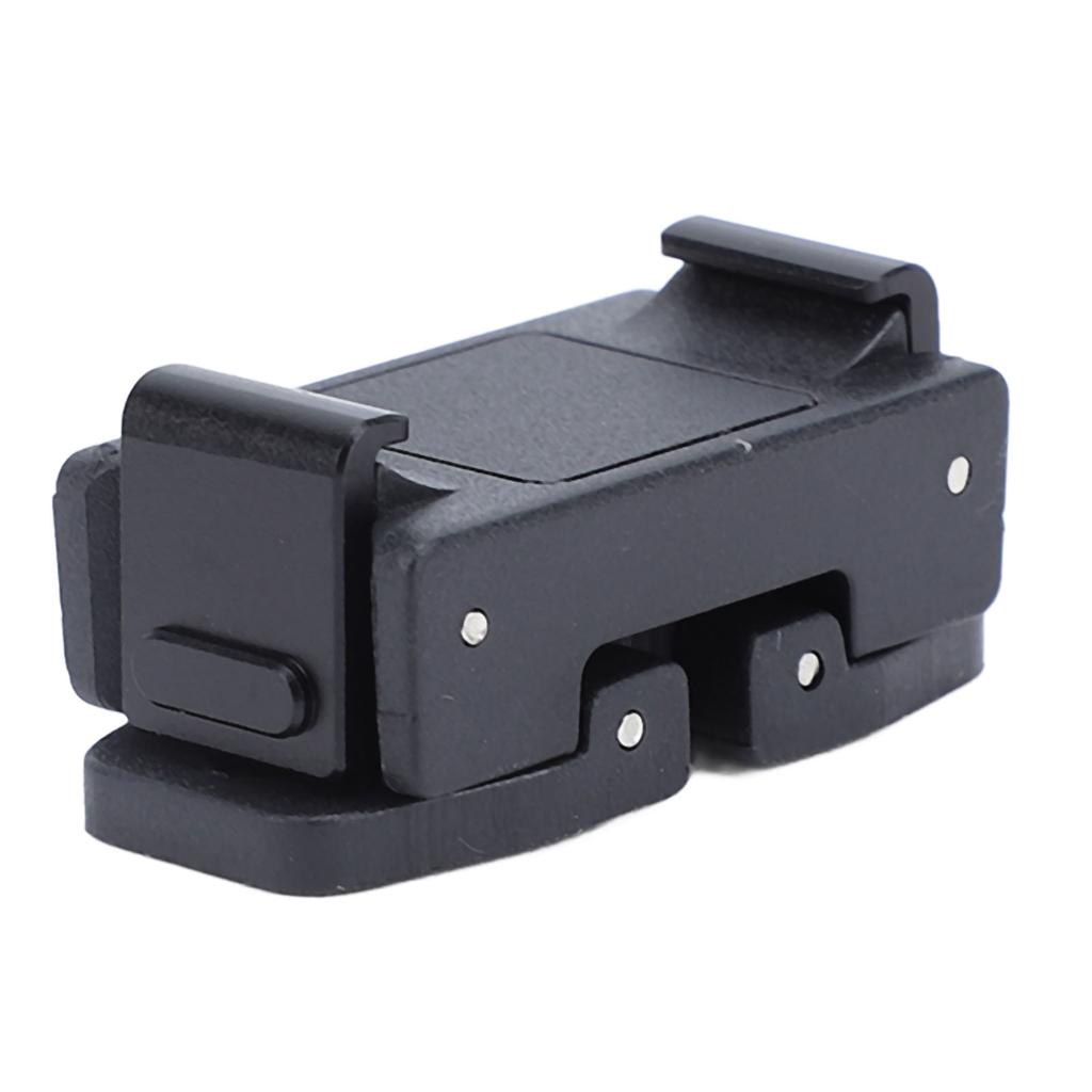 Camera Mounting Adapter 14 Thread Foldable 2 Prong Port Quick Release Adapter for OSMO Pocket 3