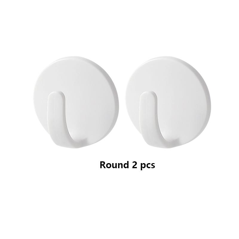 2PCS Magnetic Hook Punch-Free Refrigerator Magnet Hanging Hook Kitchen Door Wall Hanging Multi-Purpose  Magnet Storage Hooks