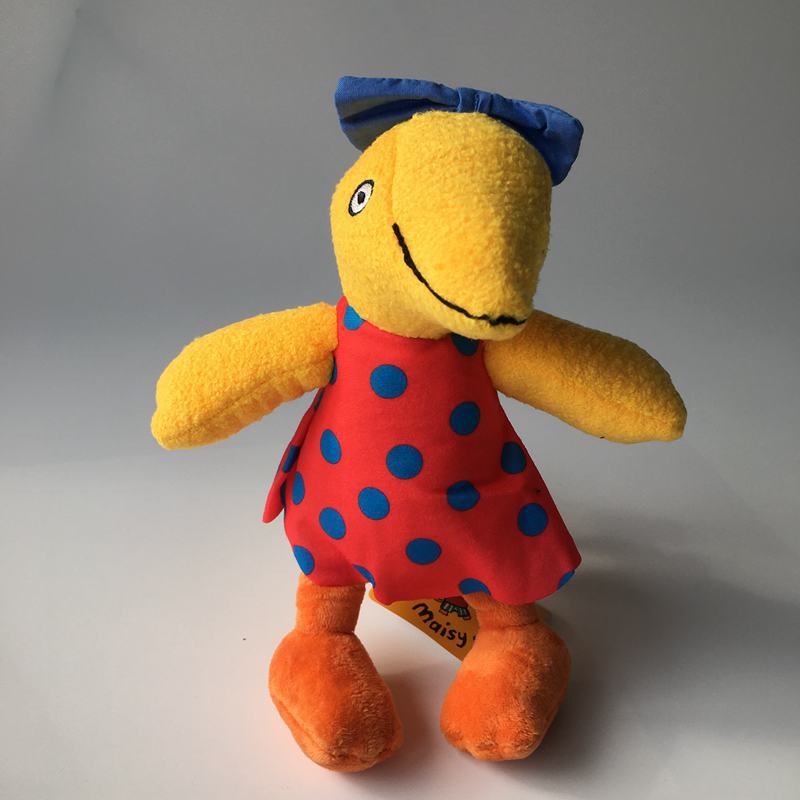 Плюшевая игрушка Maisy Mouse, 25 см, плюшевая фигурка, слон, птицы, крокодил, белка, Эдди Чарли, Сирил Таллула, подарок для фанатов