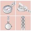 Numeral Analog Quartz Clip-On Fob Nurse Doctor Hanging Luminous Pocket Watch