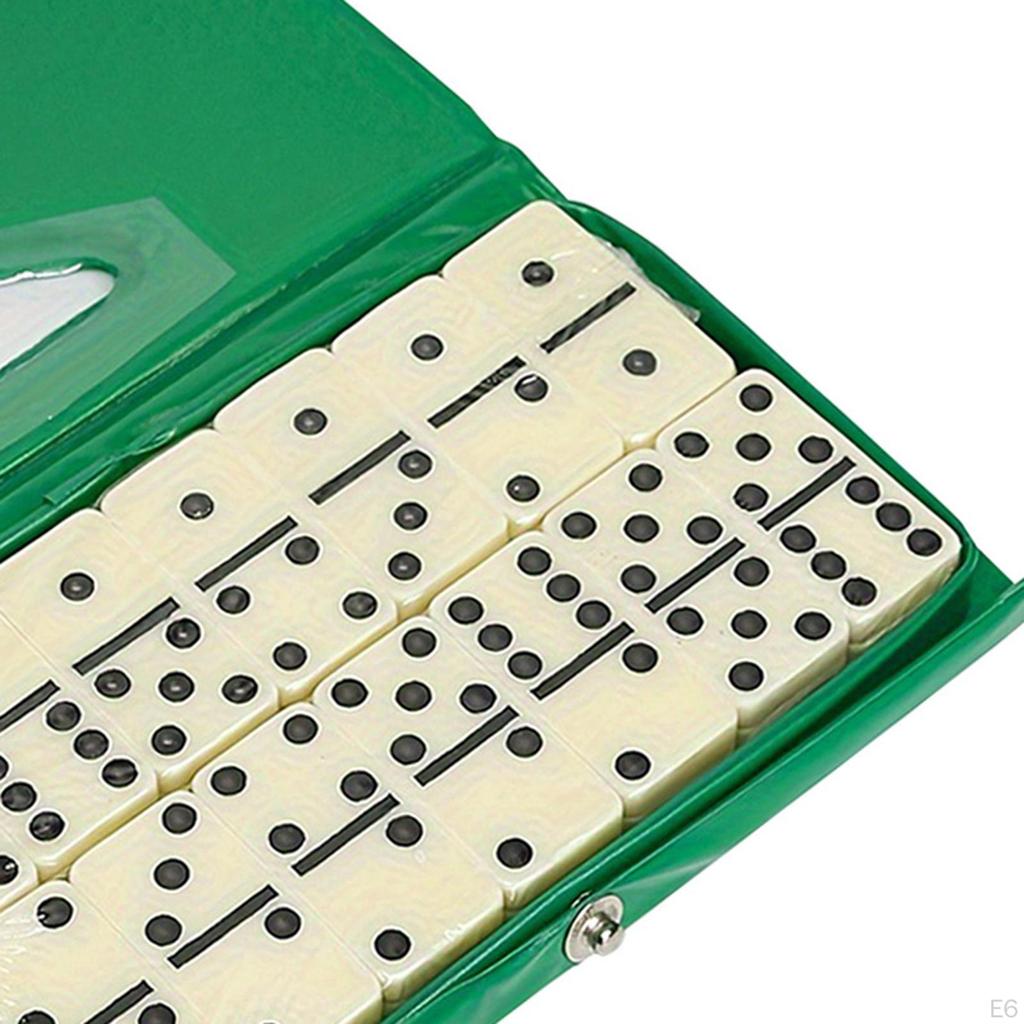 Набор домино, 28 предметов, двойная игра, шесть игр, вечеринка, сувениры, доска с номерами, таблица