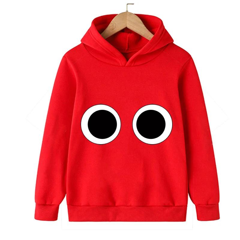 2026 Rainbow friends New Boys' Hoodies game Cartoon Print Children's Spring Autumn Winter Long Sleeve Sweatshirt cute girls hoodies