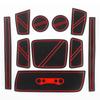 For Hyundai Casper 2025 2025 Anti-Slip Gate Slot Cup Mat Non-Slip Door Pad Interior Accessories Coasters 10pcs/Set
