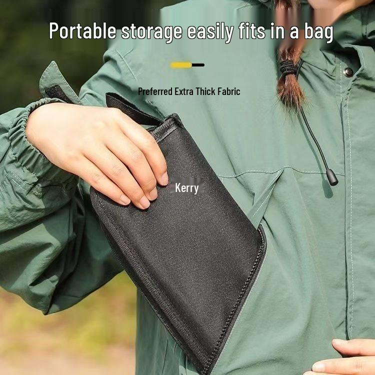 Compact Outdoor Folding Stool: Portable Pencil Case Chair for Camping and Fishing