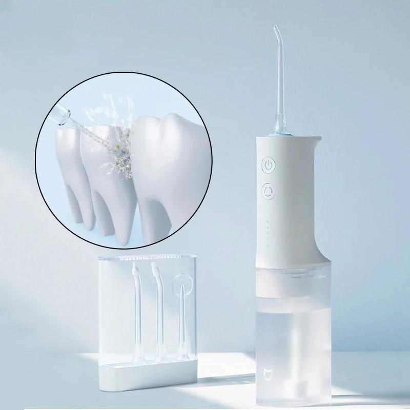 Портативный ирригатор для полости рта, отбеливание зубов, флоссер, щётка для чистки зубов, водяная нить для зубов Waterpulse