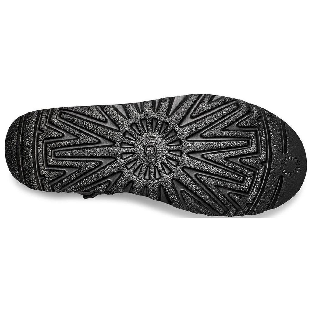 UGG Classic Short Moto Boot Black Women Sneakers 1164710-BLK