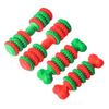 Natural Rubber Interactive Dog Toy Durable Teeth Cleaning Chew