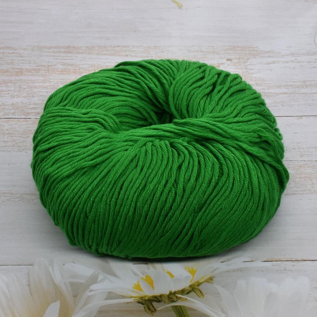 6 упаковок пряжи из гребенного хлопка премиум-класса для вязания крючком и спицами - 100% мягкая пряжа для ручного вязания, 50 г/моток 125 м/моток, гладкая пряжа для рукоделия для домашних проектов своими руками