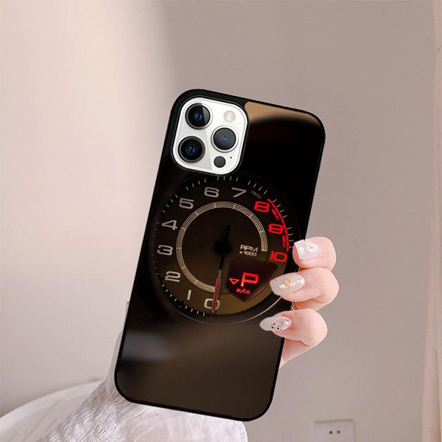Cool Speedometer Phone Case For Apple iPhone 17 Air Pro Max Plus Coque For iPhone 17 Air 14 15 16 13 12 Max Cover