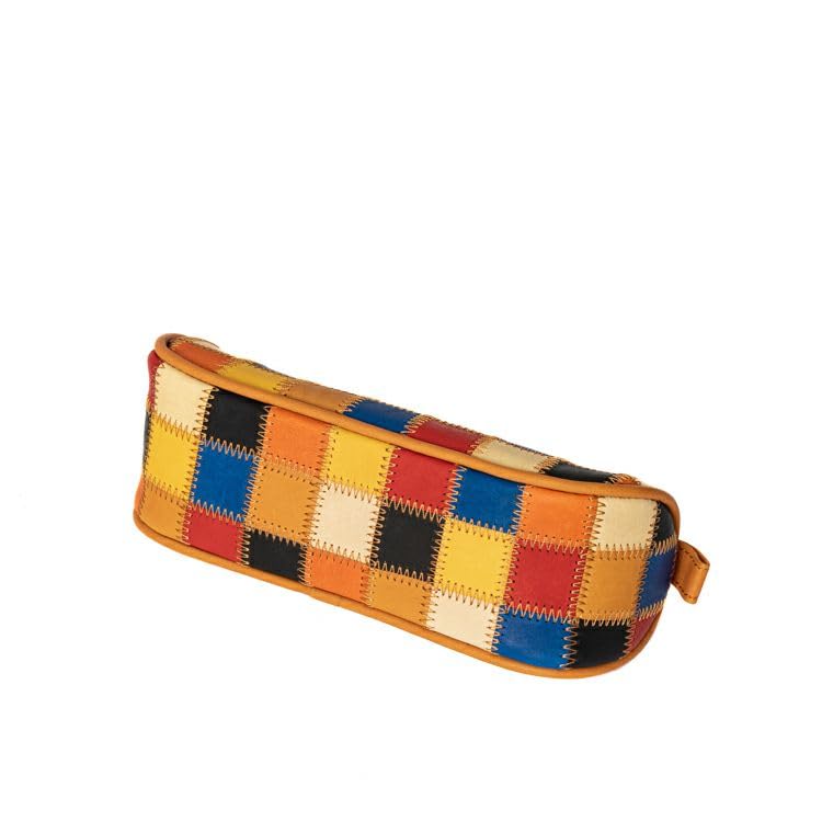 Пенал из бейсбольной перчатки Эксклюзивно для прямых продаж Настоящий Большой Карандаш Карандаш Косметичка и DPC815M TRION Синий [Официальный Trion] Многоцелевой