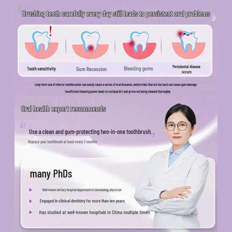 Shuke Carbon Fiber Toothbrush (4-Pack)