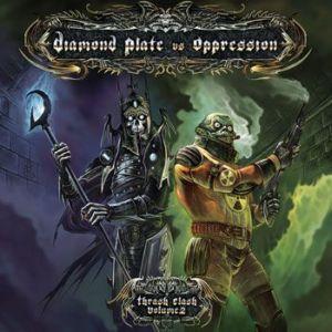 CD DIAMOND PLATE, OPPRESSION - Thrash Clash Volume 2 SSRDL13 Stormspell Reco 2008 US ObiRock Б/У
