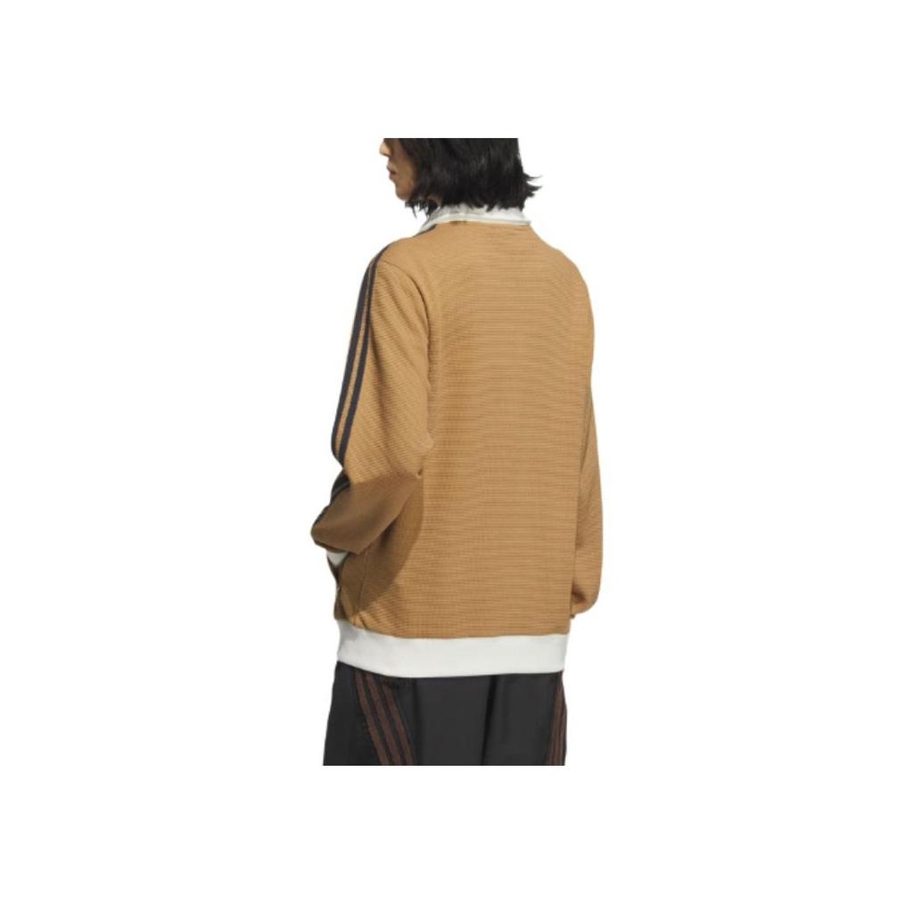 Adidas Originals Track Top Comfortable Long Sleeve Jacket Unisex Jackets Desert-Brown KB8952