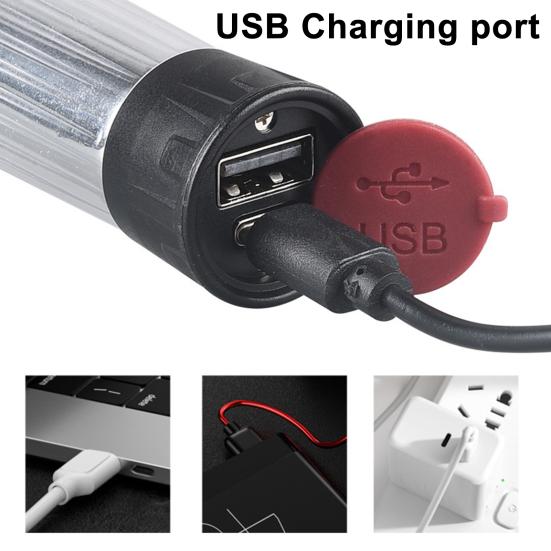 Мини настольный штатив 45661 винт кронштейн для кемпинговой лампы с USB-подзарядкой