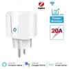Smart Plug Zigbee EU 16A/20A Smart Socket With Power Monitor Timing Voice Control Works Whit Alexa Google Home Alice