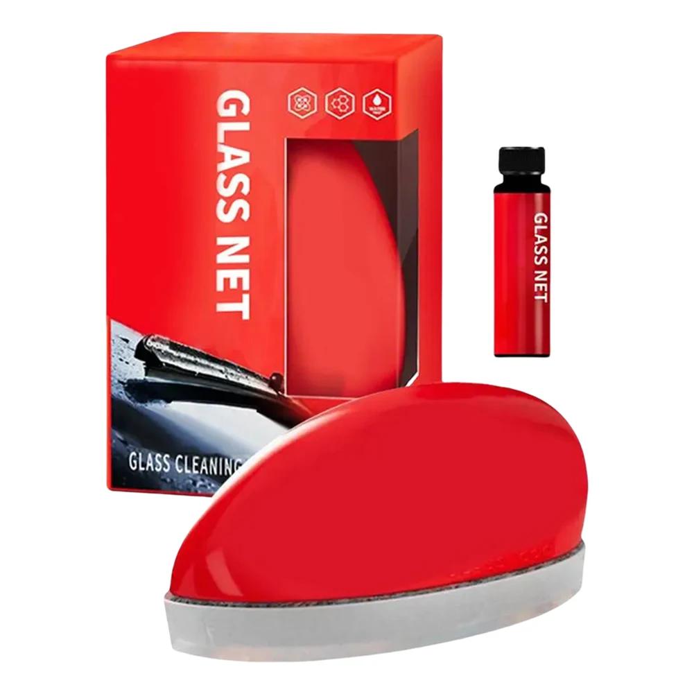 Средство для удаления масляной пленки со стекол автомобиля, мощный очиститель лобового стекла, паста для удаления пятен от воды и пятен на лобовом стекле автомобиля, детализация чистки автомобиля