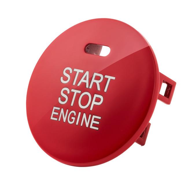 Кнопка запуска двигателя автомобиля, замена крышки, ключевой переключатель, украшение для Mazda 3 6 CX-3 CX-4 CX-5 CX4 CX5