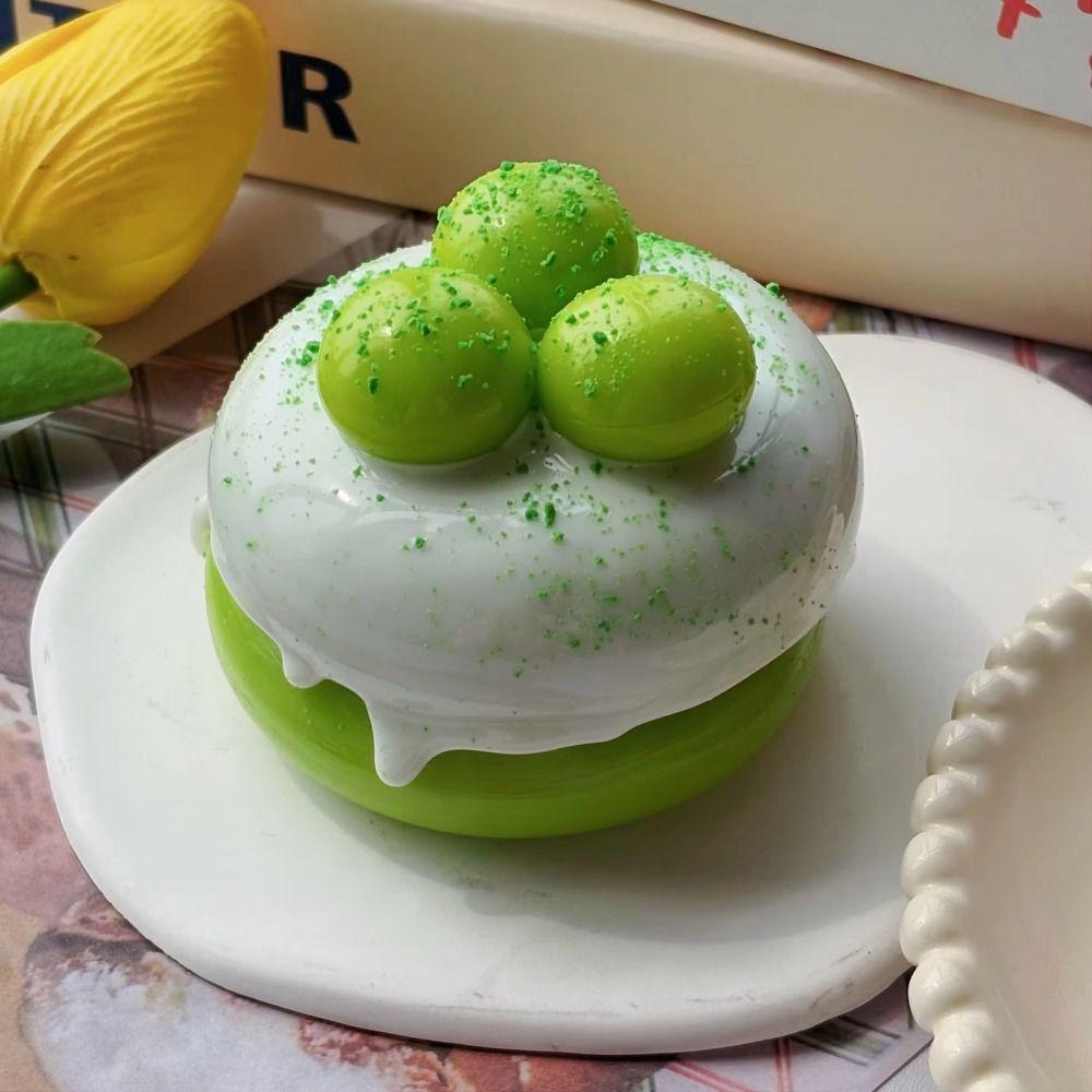 Cute Cake Soufflé Squeeze Toy Mango Slow Rebound Toy Cake Chocolate Squeeze Toy Fingertip Toy