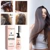 Rose Scented Smooth Hair Straightening Cream, Smooth and Tangle-free Hair, Repair Dry, Frizzy and Split Ends, Light and Moisturizing Hair Care