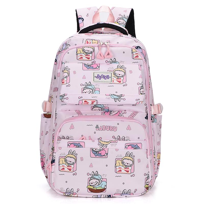 Cartoon Student's Large Capacity Schoolbag Children's Backpack for Boys Girls