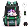 College Style Animation Cartoon Student Schoolbag Junior High School Multi-Functional Large Capacity Leisure Backpack