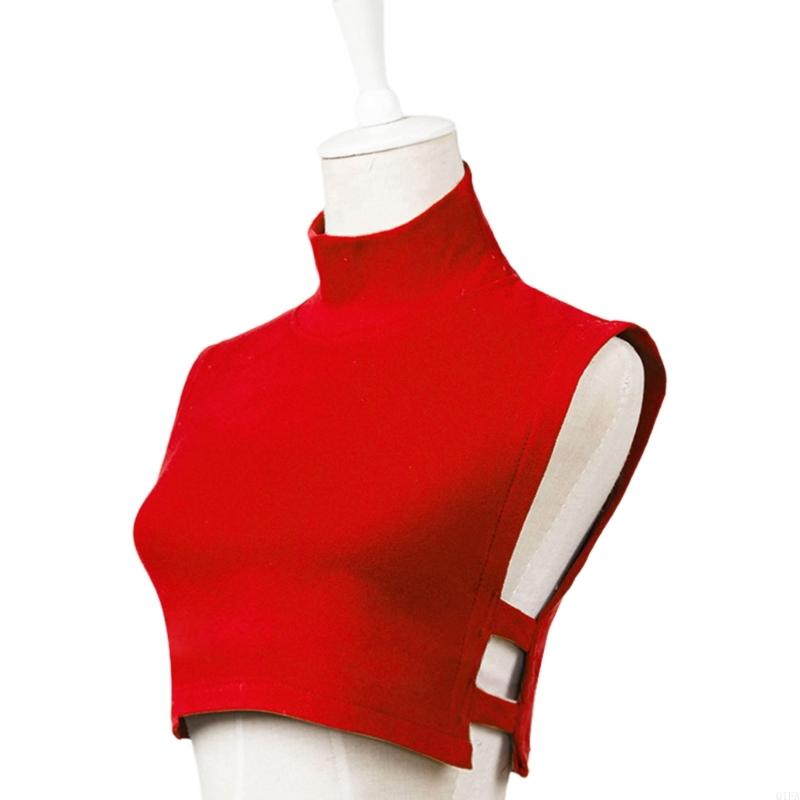 Q1FA Detachable Turtleneck Collar Sweater Collar Dickey Collar Turtleneck FalseCollar