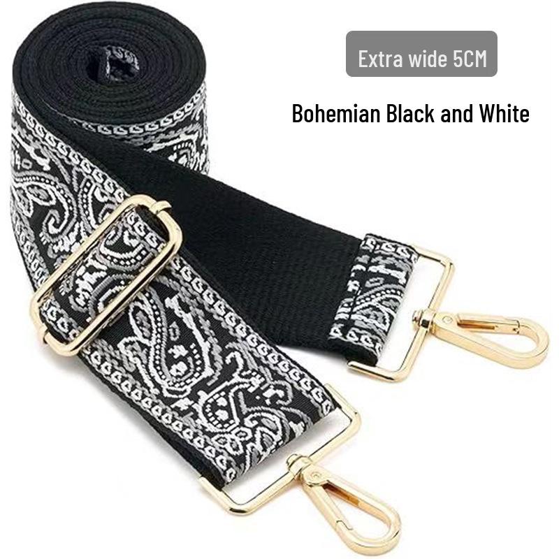 Регулируемый цветной холщовый ремешок для сумки - Широкий, Нескользящий Наплечный Запасной для женских сумок