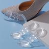 1 Pair Heel Silicone Pads Non-slip Anti-wear Transparent Adhesive Soft Relief Pain Foot Care Women Men Invisible Heel Insole Stickers