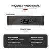 Car Seat Safety Belt Shoulder Cover Spliced Protective Cover For Hyundai Azera GDI i10 i20 i30 i40 ix20 ix35 Sonata Santafetgtg5