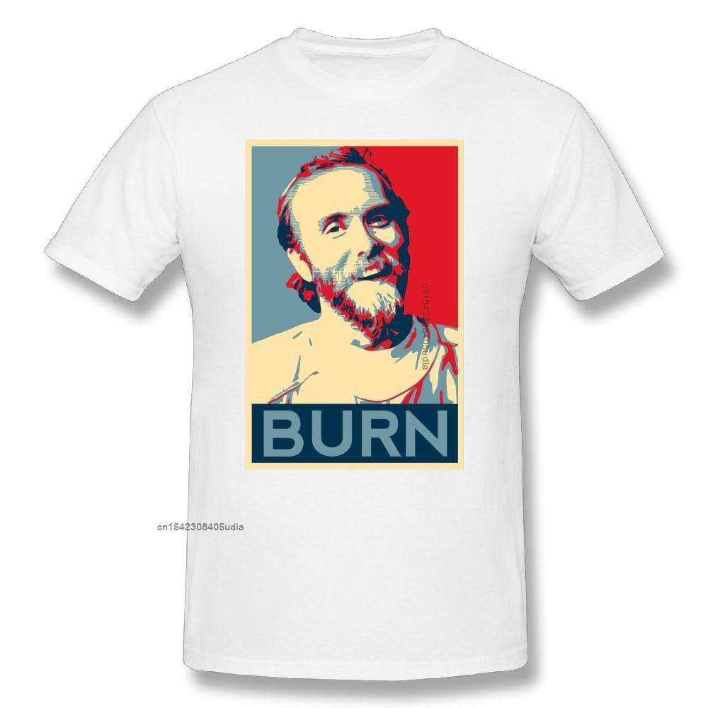 Футболка Burzum Varg Vikernes - Burn Harajuku Футболки Повседневные футболки Графические летние мужские футболки с коротким рукавом Хлопковая футболка