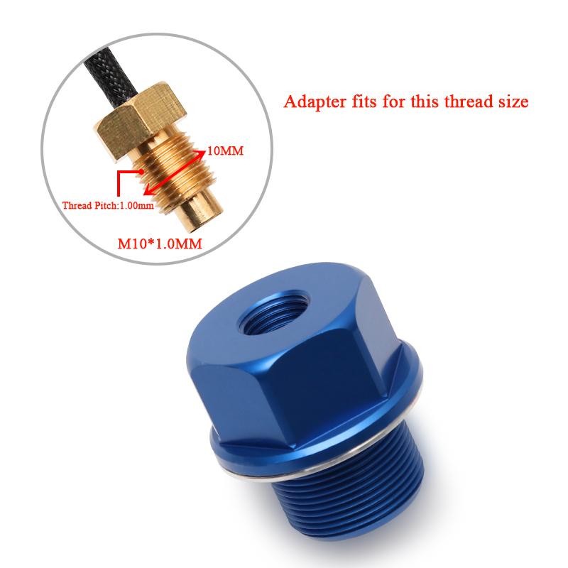 Motorcycle Universal Oil Temperature Adapter Motorcycle modification accessories for Oil Temperature Gauge