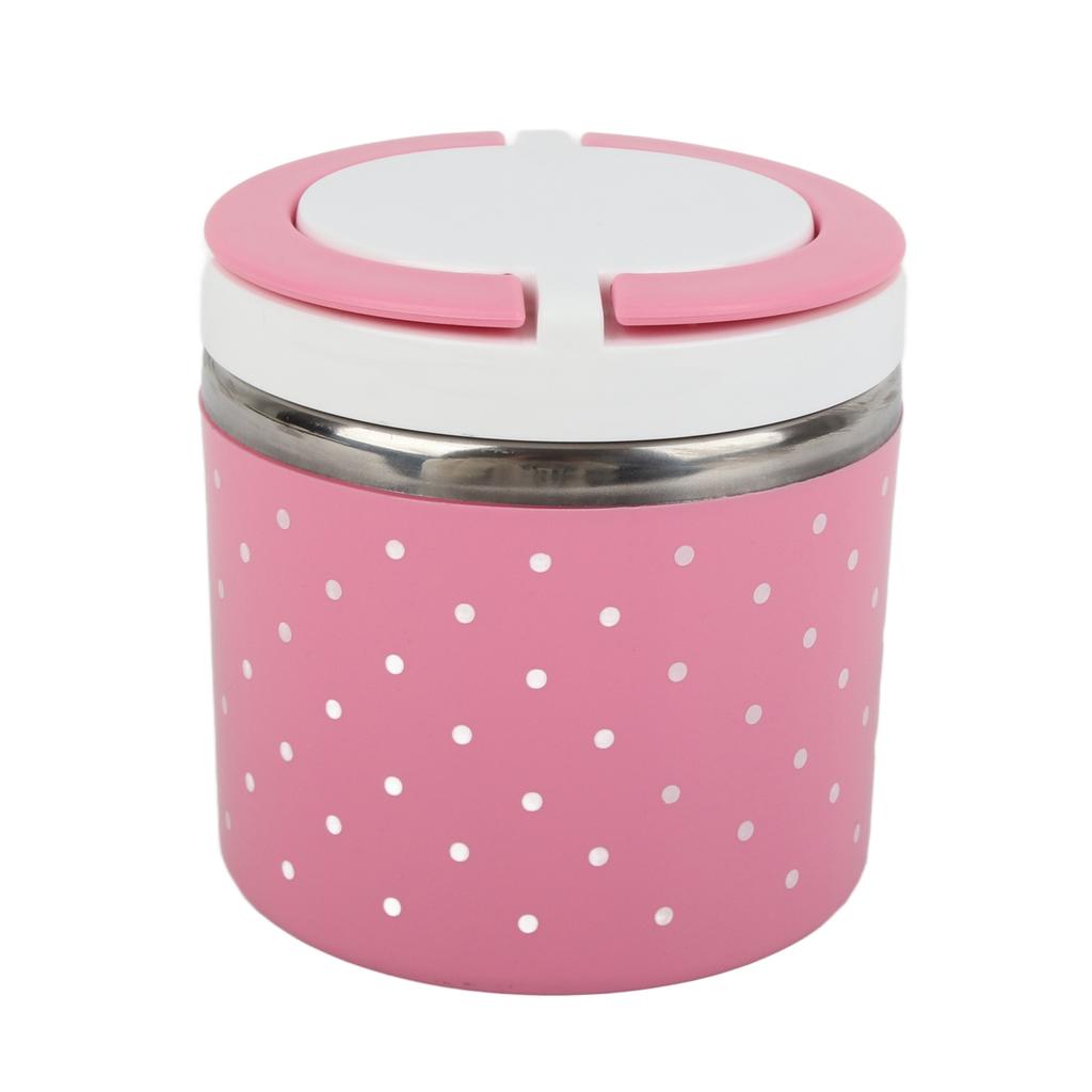 1-слойная изоляция из нержавеющей стали, термотермический ланч-бокс, контейнер для еды, горячий