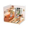 DIY Miniature House Creator Series with Japanese Instructions Tsukurundesu® (Living Room)