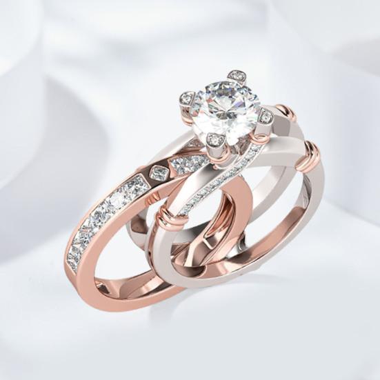 Креативное блестящее свадебное кольцо со стразами, женское роскошное элегантное кольцо, тонкое мастерство, кольцо на палец, ювелирное изделие, подарок