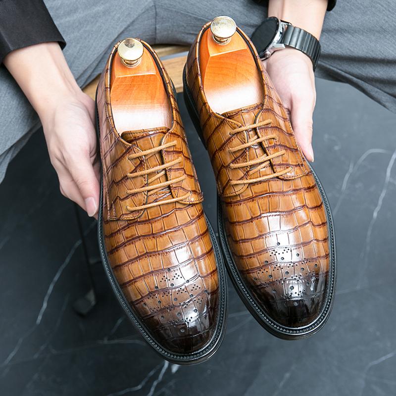 Роскошные мужские кожаные туфли, высококачественные мужские туфли, остроносые оксфордские свадебные кожаные мужские туфли 2024 года, офисные мужские туфли для джентльменов