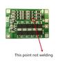 3S 40A BMS 11.1V 12.6V 18650 Lithium Battery Protection Board with Balanced Version for Drill 40A Current/ Motorcycle Battery