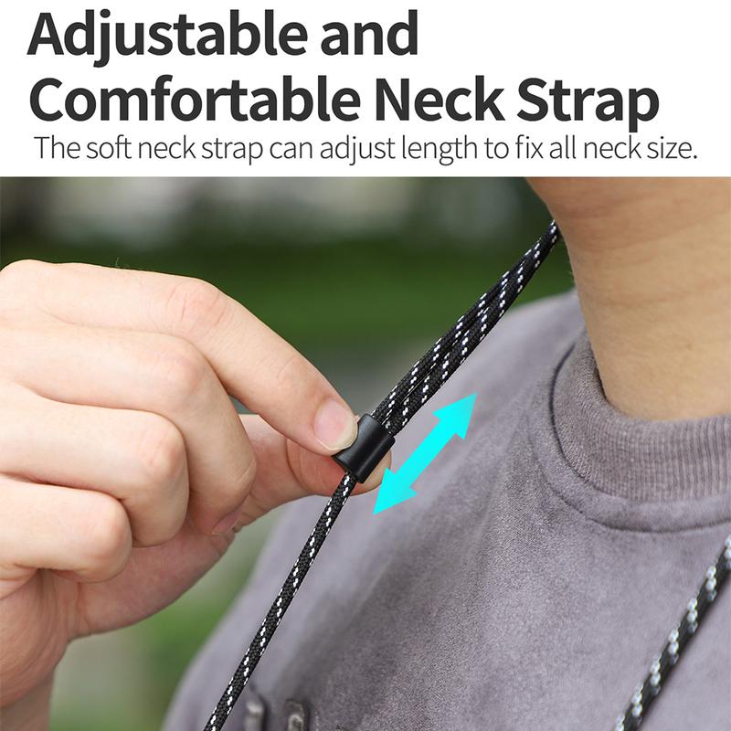 Neck Hold Mount For Insta360 Go 3/3S Multi-Angle Shooting Magnetic Necklace Standing Action Camera Accessories Necklace Strap