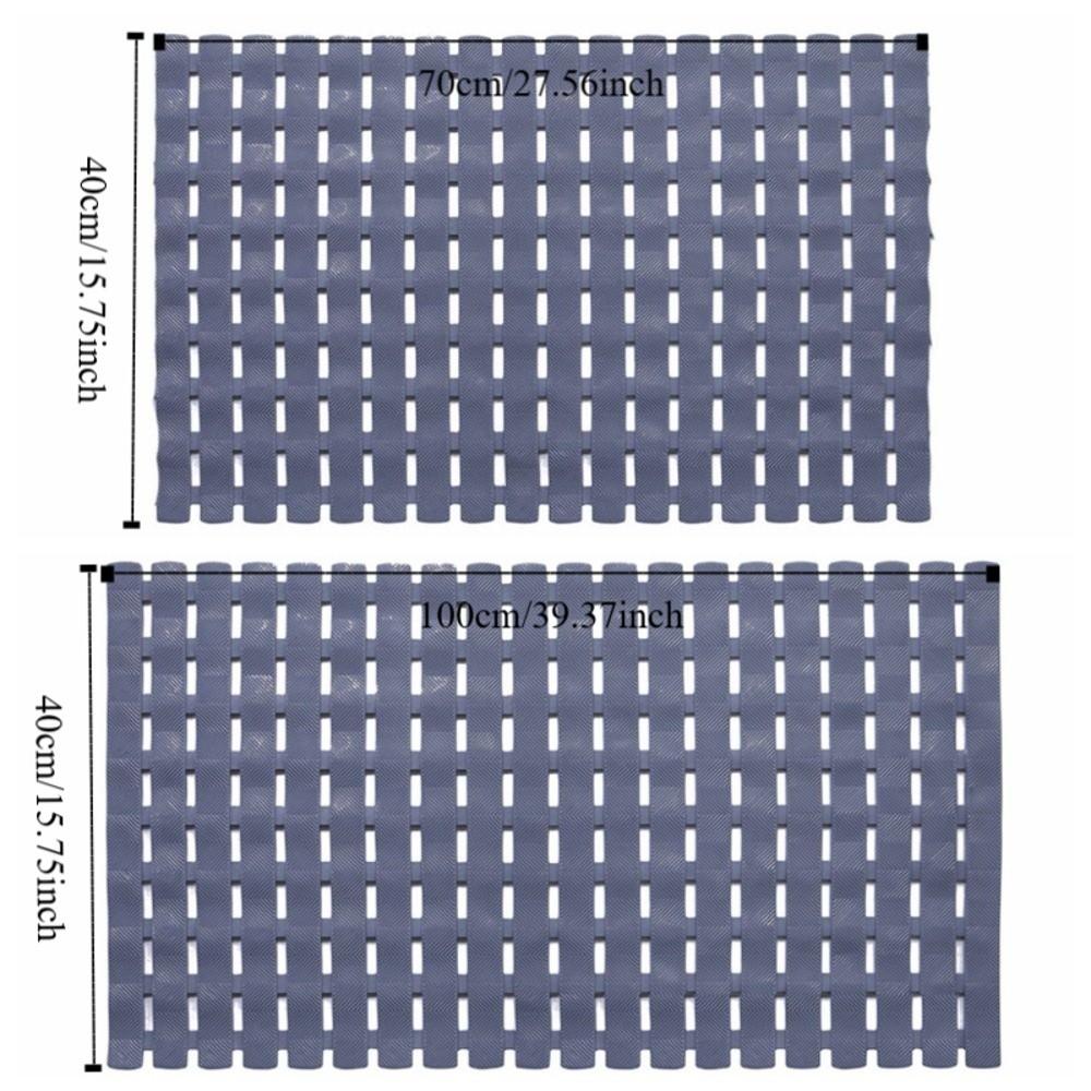 Дренажное отверстие Подушка для массажа ног ПВХ Коврик для ног для ванной Складной Противоскользящий Напольный коврик Бытовой