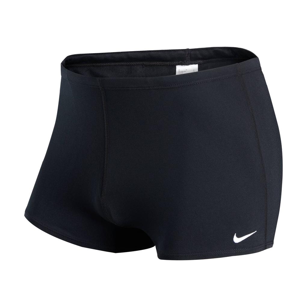 Nike SWIM POLY SOLID Мужские плавки 010 Черный/Черный/Белый CZ7590-010