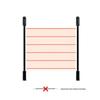 ALHPN Outdoor 2-Beam Infrared Barrier Anti-theft Sensor