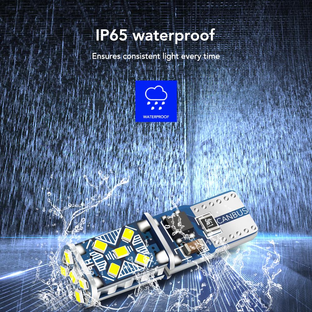 2PCS T10 W5W Super Bright LED Car Parking Lights for VW Passat B5 B6 B7 Touareg Jetta Touran Bora Tiguan Caddy CC GTI MK7