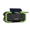 Многофункциональная портативная Bluetooth-колонка, радиоприемник AM/FM/NOAA с ручным генератором и солнечной панелью, светодиодный фонарик и Power Bank на 5000 мАч, фонарик, SOS-сигнал