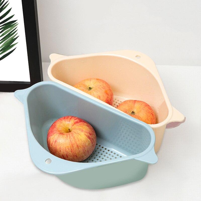 Многофункциональная полка для хранения раковины, треугольная форма, миска для мытья посуды, сливная полка для губки, кухонные принадлежности, подвесной органайзер, корзина