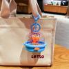 New basketball machine keychain male cute cartoon basketball decompression toy student bag pendant creative small gift3 pcs MOQ, mix styles